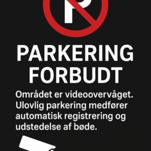 Parkering forbudt
